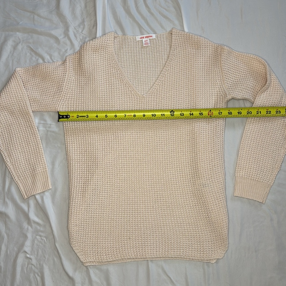 Joe fresh pink v-neck cardigan size XS - Picture 5 of 6